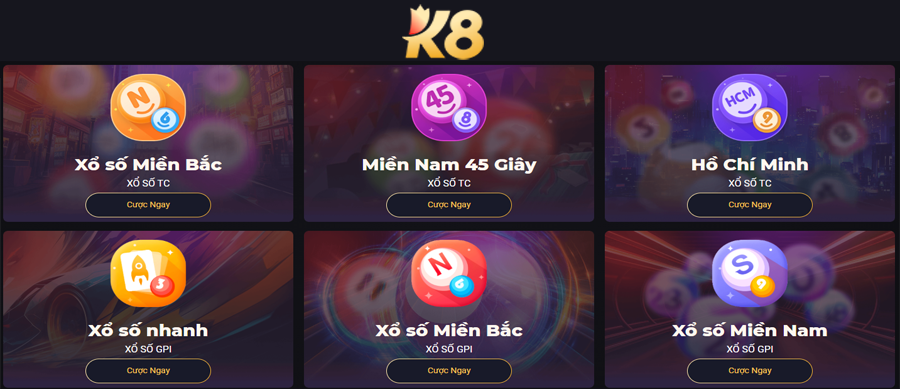 K8 | K8BET ✔️ Link đăng ký K8 chính thức mới nhất 2025 33 Xổ số lô đề trả thưởng cao nhất thị trường
